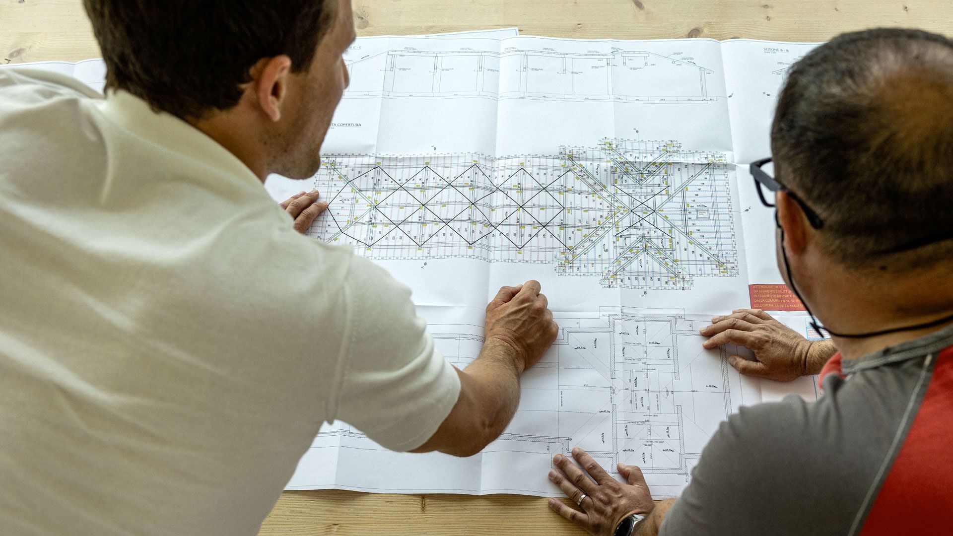 Progettazione tetto in legno. Gruppo Nulli per progettisti