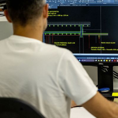 Supporto tecnico tetto in legno Gruppo Nulli